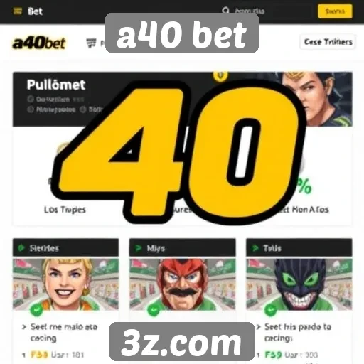 Análise de recursos do site a40 bet