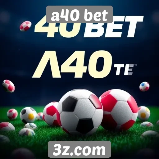 Variedade de jogos disponíveis no A40 Bet